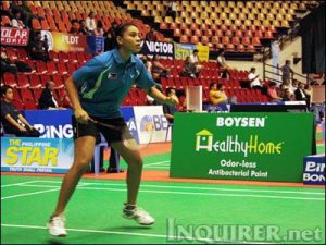 Philippines' team player Fatima Cruz lost to Mong Kwan Yi of Hong Kong in the first round of the RP Open