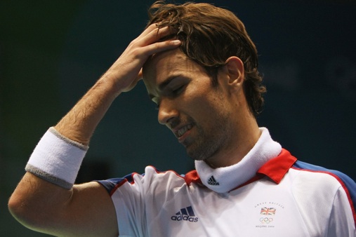 QUARTER FINAL HEARTACHE: Nathan Robertson crashes out of the mixed and men's doubles at the quarter final stage in Malaysia