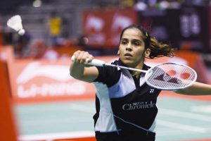 Nehwal beat Tsz Ka Chan to move into the second round of the Yonex Sunrise Hong Kong Open.