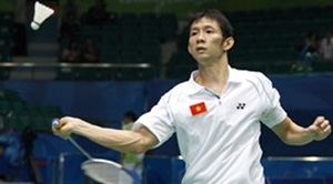 Nguyen Tien Minh crashed out from Asian Championship 2013