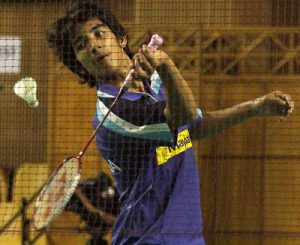 Through: Nur Mohd Azriyn Ayob beat Indonesia&rsquo;s Wibowo Henrikho in the first round of the Malaysian Open Grand Pix Gold Tuesday.