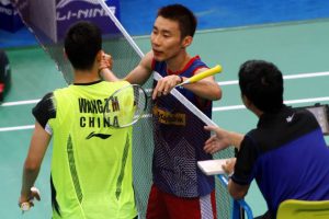 Lee Chong Wei beat Wang Zhengming in 37 minutes at badminton World Championships