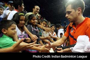 However, their team could not beat the Mumbai Masters, who were fought back a 1-2 deficit to take the tie 3-2, thanks to Vladimir Ivanov. The Russian, playing for the first time in India, sure did make some fans.