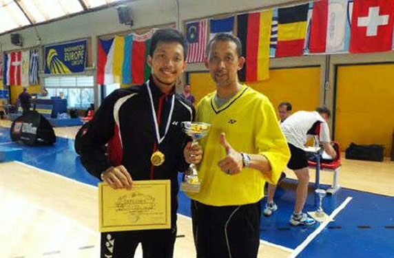 Ramdan will play in the Thomas Cup Finals selection trial on Friday.