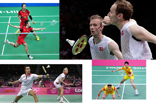 Rules for Badminton Men's Doubles, Women's Doubles, and Mixed Doubles