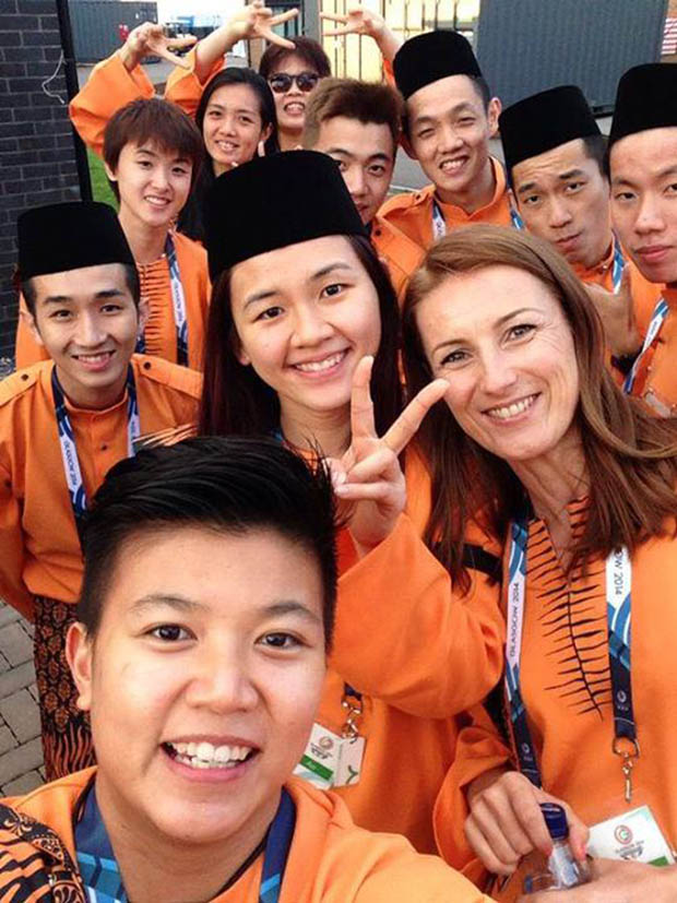 Hurray! Malaysia shuttlers are heading to the opening ceremony of Glasgow Commonwealth Games 2014!