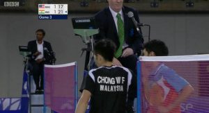 A hugely disappointing end for Chong Wei Feng in Glasgow