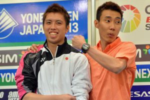 Kenichi Tago’s (left) withdrawal had made Chen Long’s road to the final much easier!