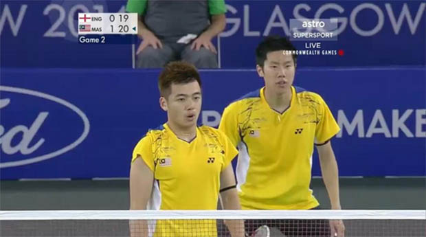 Can Tan Wee Kiong-Goh V Shem (right) bring back the men's doubles gold medal?