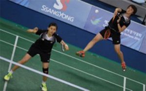 Vivian Hoo and Woon Khe Wei upset Yu Yang - Wang Xiaoli of China