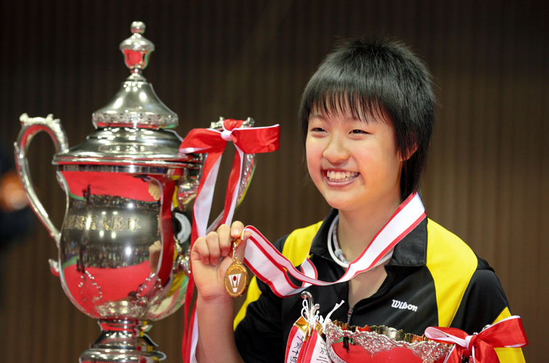 At the age of 16, Nozomi Okuhara, became the youngest women's singles champion ever at the All Japan Badminton Championships in 2011