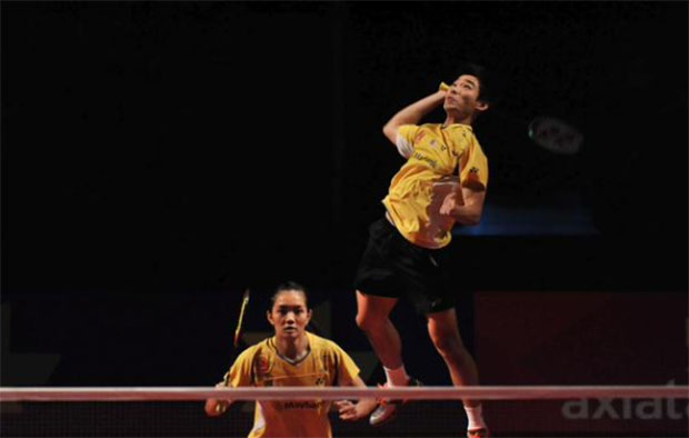 Chan Peng Soon and Lai Pei Jing deliver the winning point for Malaysia