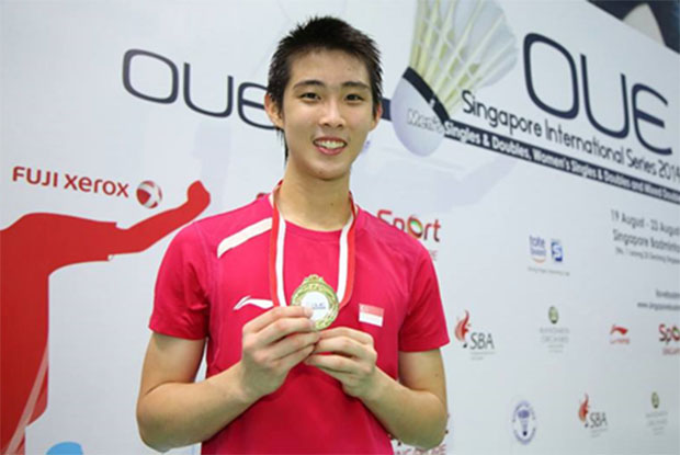 Given proper training and exposure, 17-year old Loh Kean Yew has the potential to rise to stardom