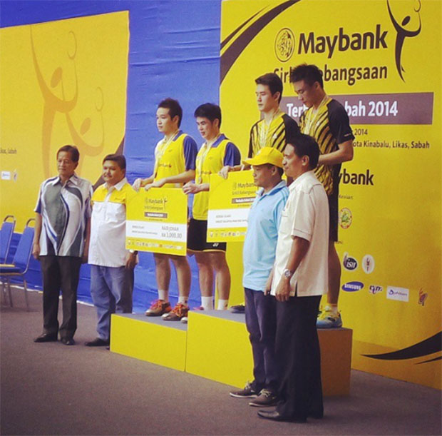 Mak Hee Chun and Tan Bin Shen win Sabah Open
