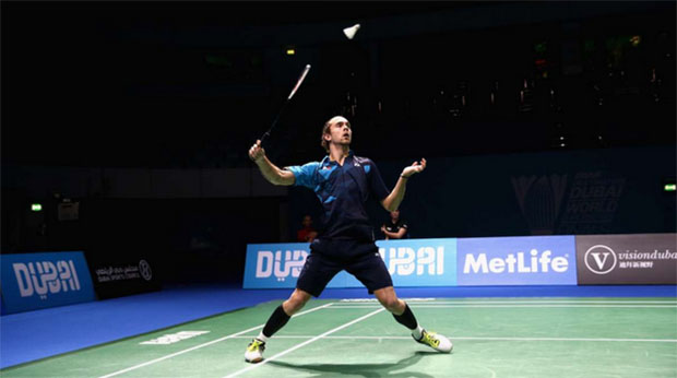 Jan O Jorgensen defeats Tommy Sugiarto in Dubai BWF Superseries Finals on Wednesday