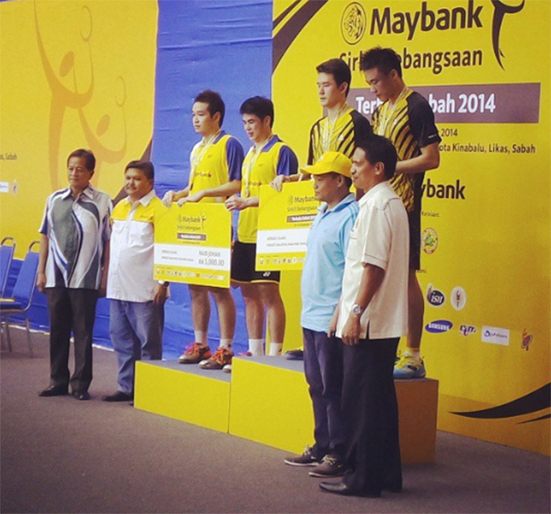 Mak Hee Chun, Tan Bin Shen:Hang in there, keep fcous, play your best and see what happens