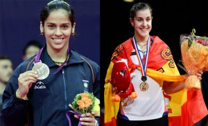 Saina Nehwal and Carolina Marin are tournament favorites at the Syed Modi GP