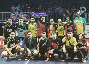 Cheras BC give Puchong United BC a good fight on Friday before wilting late (photo: Cheras BC)