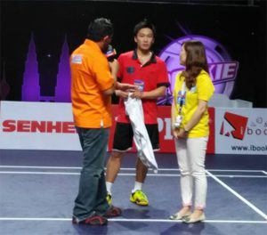 Kento Momota has been a fan favorite at the Purple League (photo: Purple League)