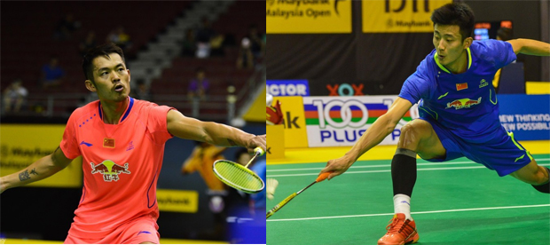 Lin Dan to clash with Chen Long in Malaysia Open final