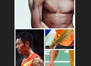 May be Lin Dan should take more sexy underwear shots than getting more tattoos, what do you think?