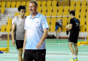 Morten Frost with Daren Liew at the background (photo: Bernama)