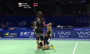 Chan Peng Soon (right) and Goh Liu Ying seal big Sudirman Cup win for Malaysia over Korea.