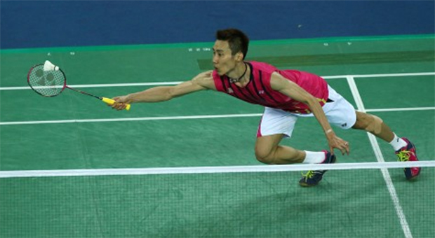 Wishing Lee Chong Wei luck in the Canada Open final.