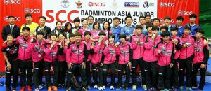 Korea - the runners-up of 2015 Asia Junior mixed team championships.(photo: Granular)