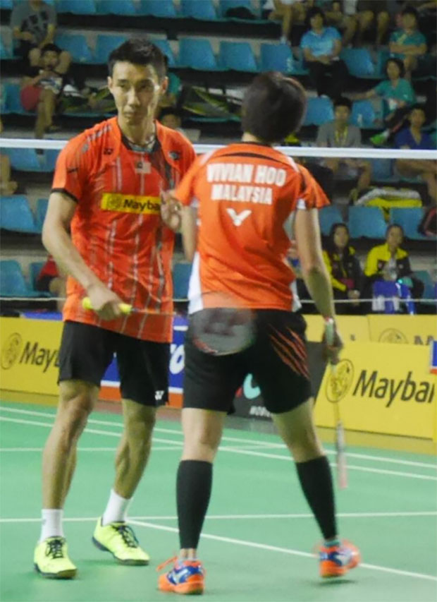 May be Lee Chong Wei should seriously consider playing in doubles after the 2016 Olympics. (photo: Carmen Chong)