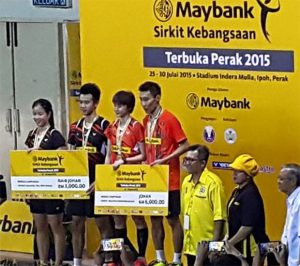 Congratulations Lee Chong Wei and Vivian Hoo on their great win!