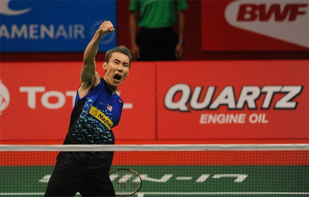 Keep it up for one more match, Chong Wei! (photo: Reuters)