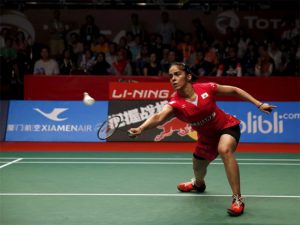 Saina Nehwal is the first Indian to enter World Badminton Championships final.(photo: Reuters)