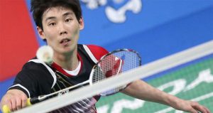 Son Wan Ho upsets Lin Dan at Korea Open. (photo: BWF)