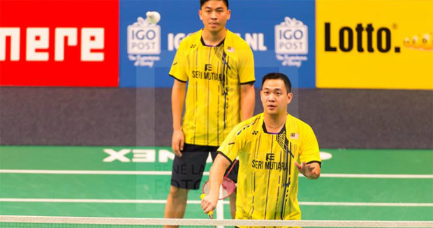 Koo Kien Keat/Tan Boon Heong rally from set down to cruise into Dutch Open semis. (photo: Ren&eacute; Lagerwaard)
