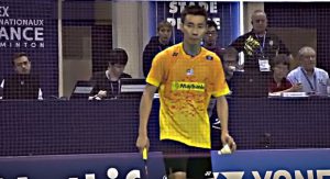 Lee Chong Wei should watch out for Wang Zhengming in the semi-finals.