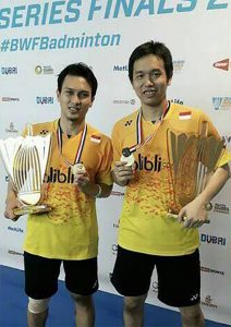Congratulations to Mohammad Ahsan/Hendra Setiawan! (photo: Mohammad Ahsan/Hendra Setiawan FB)
