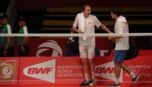 Mathew Fogarty's passion for badminton really energized everyone around him. (photo: GettyImages)