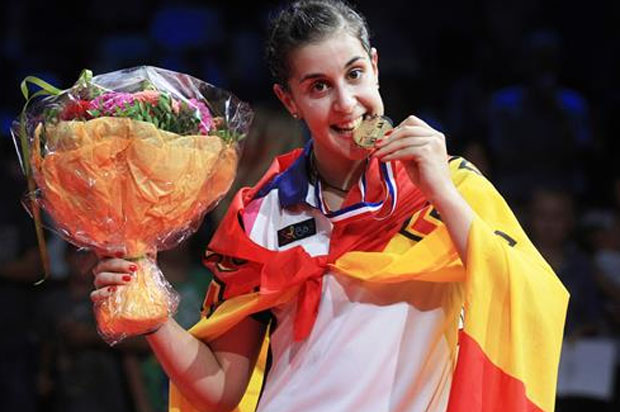 Carolina Marin is undoubtedly a highly talented player in the badminton world. (photo: GettyImages)