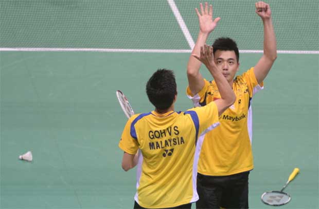 Goh V Shem/Tan Wee Kiong should mix their badminton with perfection and consistency.