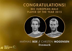 Badminton fans can't wait to see Mathias Boe and Carsten Mogensen back in action. (photo: Bamdinton Europe)