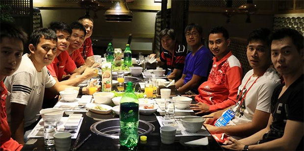Indonesia's Thomas Cup team. (photo: BadmintonIndonesia)