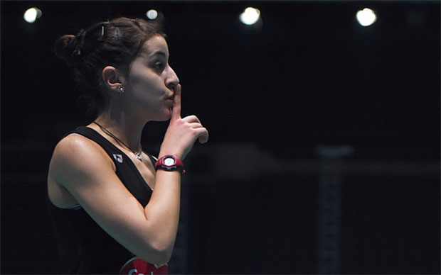 Carolina Marin is very well known in Indonesia. (photo: AFP)