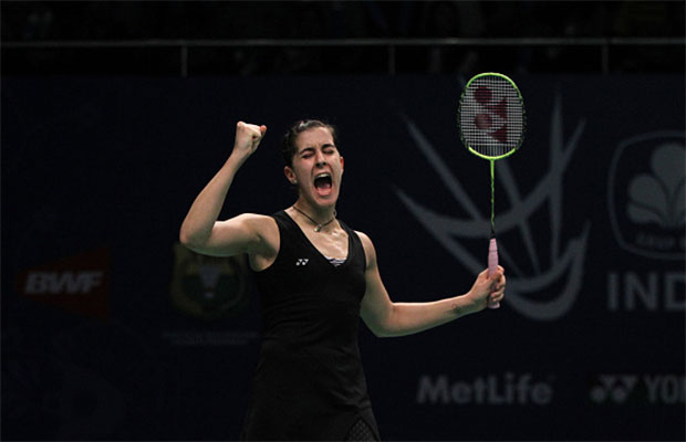 Carolina Marin through to semis at the 2016 Indonesia Open. (photo: GettyImages)