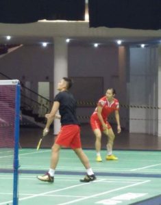 Lin Dan is training in Sao Paulo. (photo: Aiyuke)