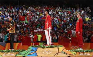 Lee Chong Wei, Chen Long, Viktor Axelson (from left). (photo: AFP)