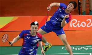 Rio may be Lee Yong-Dae/Yoo Yeon-Seong's last Olympics. (photo: AP)