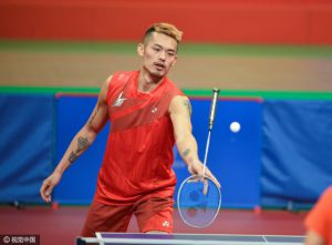 Lin Dan vs Liu Guoliang.