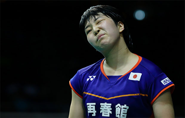 Perhaps Akane Yamaguchi is getting tired after her Denmark Open victory last week. (photo: AP)