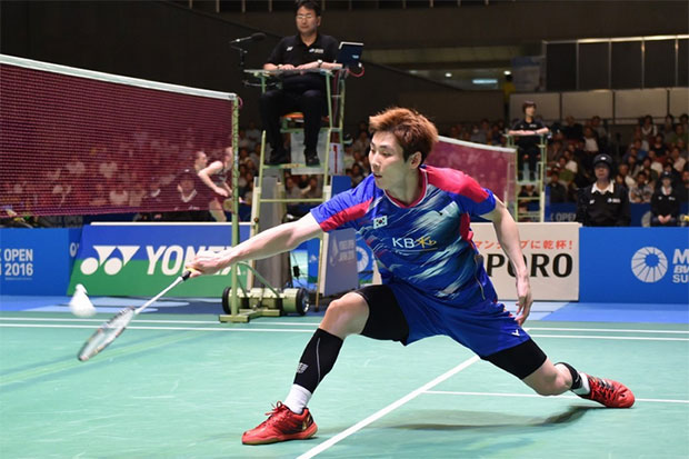 Son Wan Ho beats Daren Liew to win the 2016 Korea Masters Championships. (photo: AP)
